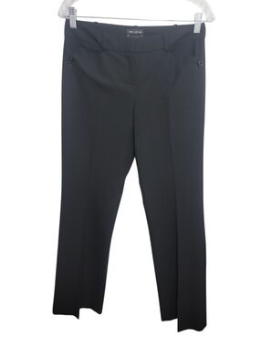 The Limited Cassidy fit women's black dress pants size 2R straight leg mid rise